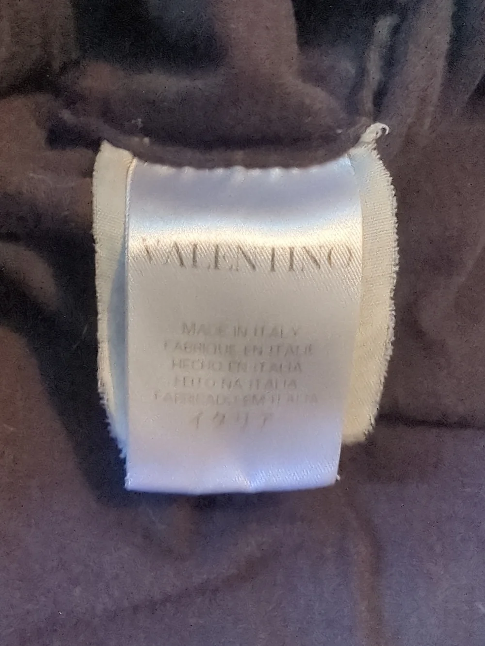 Authentic‎ Black Valentino Pocket Tee Shirt Size M - Made In Italy